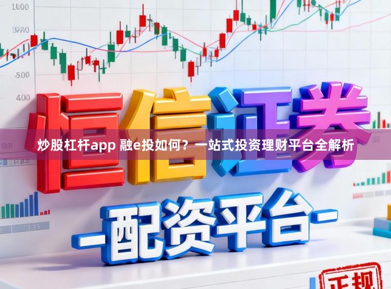 炒股杠杆app 融e投如何？一站式投资理财平台全解析