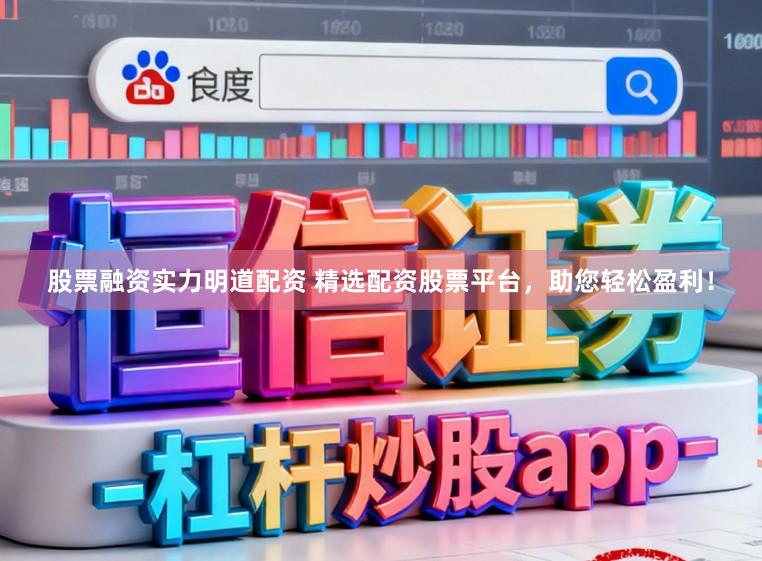 股票融资实力明道配资 精选配资股票平台，助您轻松盈利！