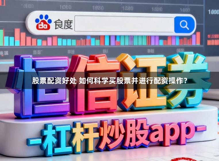 股票配资好处 如何科学买股票并进行配资操作?
