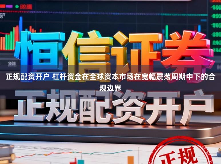 正规配资开户 杠杆资金在全球资本市场在宽幅震荡周期中下的合规边界