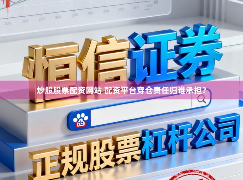 炒股股票配资网站 配资平台穿仓责任归谁承担？